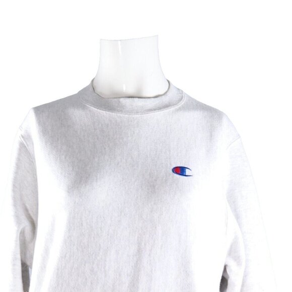 Champion Womens Size XS Gray Reverse Weave Sweatshirt Crew Neck Pullover Sweater - Picture 6 of 9